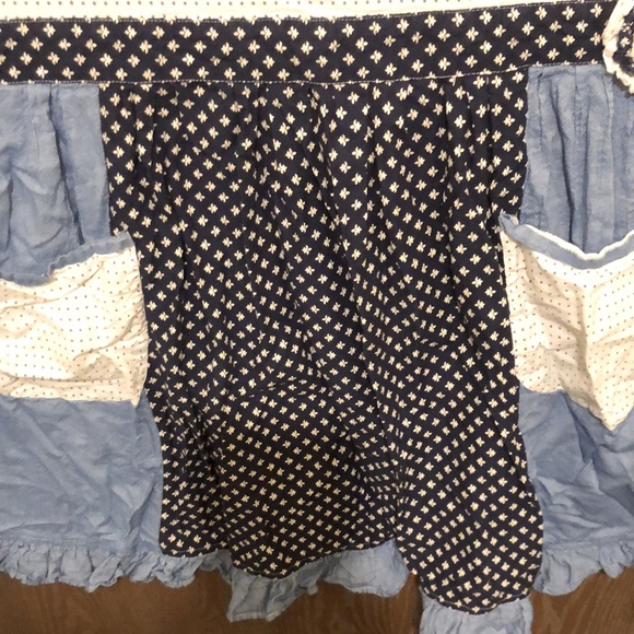 Sue la table 100% Cotton Made in India Apron - 34x24” - each waist tie is 25” - Picture 5 of 9